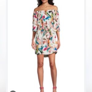 NWT La Blanca Floral Multicolor coverup/dress
